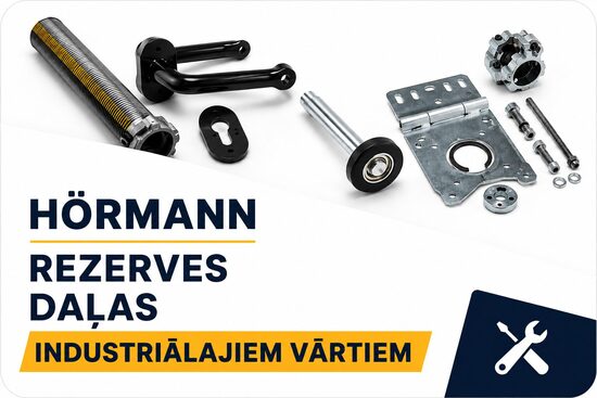 Industriālo vārtu rezerves daļas
